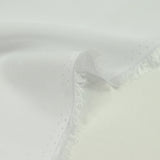 Voile viscose blanc