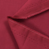 Voile de coton cerise