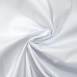 Popeline de coton satinée blanc