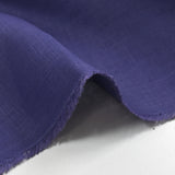 100% lino rígido azul lavanda
