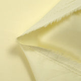 Butter yellow satin cotton poplin