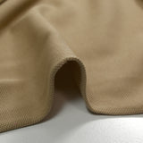 Maille polo coton beige
