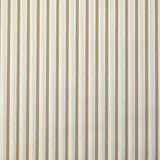 Coton tissé-teint Rudy rayé 3 mm taupe fond blanc