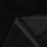 Cotton corduroy 1 mm black