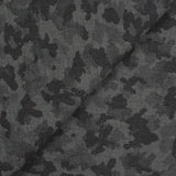 Off-white camouflage jacquard bonded cotton corduroy