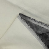 Off-white camouflage jacquard bonded cotton corduroy