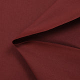 Popeline de coton Noé rouge brique