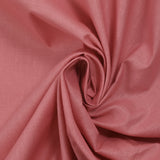 Popeline de coton Noé bois de rose