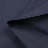 Popeline de coton Noé bleu marine