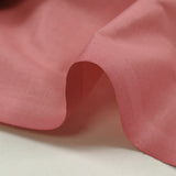 Popeline de coton Noé bois de rose