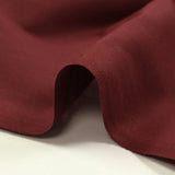 Popeline de coton Noé rouge brique