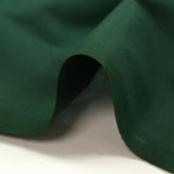Popeline de coton Noé vert foncé
