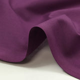 Popeline de coton Noé violet améthyste