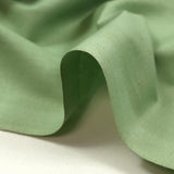 Noé almond green cotton poplin