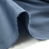 Barbeau blue satin cotton poplin