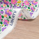 Coton liberty ® 150th Mrs Stoneley violet au mètre