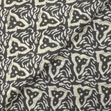 Coton batik imprimé Jodhpur fond gris