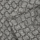 Batik cotton printed Ghaziabad gray background