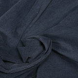 Midnight blue fantasy short-sleeved cotton velvet