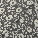 Coton batik imprimé Agra fond gris