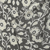 Coton batik imprimé Agra fond gris