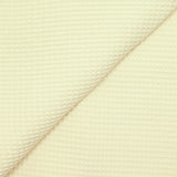 Coton 100% nid d'abeille crème