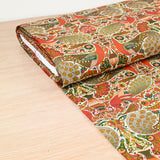 Coton liberty ® 150th Oscars Palace marron au mètre