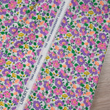 Coton liberty ® 150th Mrs Stoneley violet au mètre