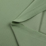 Jersey Honeycomb Tea Green