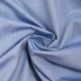 Cotton jacquard shirt Nicolas light blue background