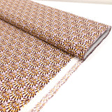 Coton liberty ® Triton parme au mètre