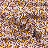 Coton liberty ® Triton parme au mètre