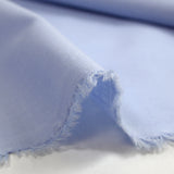 Baby blue linen-look woven cotton