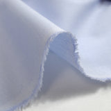 Popelín de algodón azul bebe