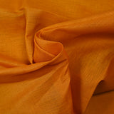 100% Lin fin orange brûlé