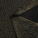 Dentelle polyester Amélia doré fond noir