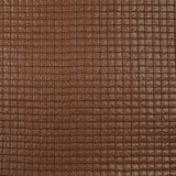 Matelassé à carreaux marron