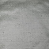 Lamé de polyester rayé argent fond gris