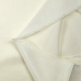Twill de viscose léger blanc cassé