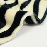Polar Doudou Printed Ecru and Black Zebra