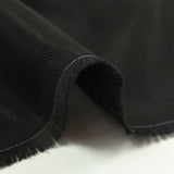 Light black viscose twill