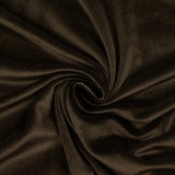 Jersey de velours tout doux chocolat