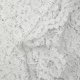 Dentelle festonnée Maud blanc