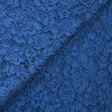 Encaje festoneado Maud azul real