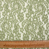 Sage green Maud scalloped lace