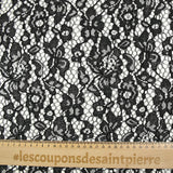 Dentelle festonnée Maud noir