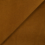 Terciopelo de algodón 100% canalé color avellana