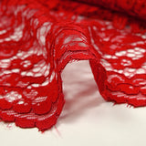 Red Maud scalloped lace