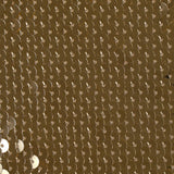 Gold sequins on nude mesh