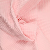 Cotton 100% pink pink honeycomb